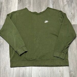 Nike Forest Green Crewneck Sweatshirt/ Size XL